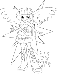 My little pony princess twilight sparkle 02 coloring page. Coloring Pages Equestria Girls 100 Coloring Pages For Printing