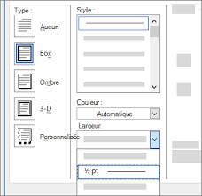 Ajouter Une Bordure A Une Page Support Office