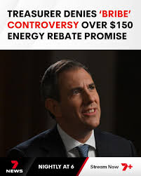 I would describe it as a government responding to the pressures that people  still feel ...'  https://7news.com.au/politics/federal-election/treasurer-jim-chalmers-denies-election-bribe-as-bill-relief-looms-c-18136392