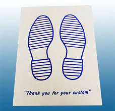 We can duplicate your existing floor mats or make a custom design from a business card, letterhead or your artwork. Disposable White Paper Car Floor Mats With Printed Blue Feet 250 Pck Buy Online In United Arab Emirates At Desertcart 47904191