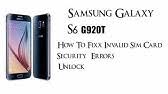 Nov 25, 2018 · buenas gente. Samsung S6 G920t Country Unlock With Z3x Tool Without Use Credit Youtube