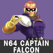 There are 74 characters available in super smash bros. Smash 3c N64 Captain Falcon Super Smash Bros Brawl Mods