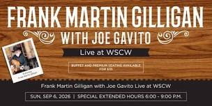 Special Music Event: Frank Martin Gilligan with Joe Gavito