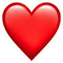 RED HEART character od www.iemoji.com