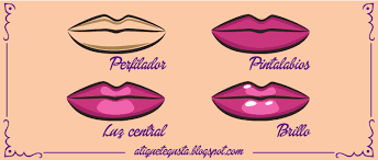 Resultado de imagen de maquillaje de labios paso a paso para principiantes
