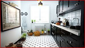Black White Kitchen Floor Tile Black White Kitchen Floor Tile 250144 Black And White Kitchen Floor Ti Kitchen Flooring Scandinavian Kitchen Small Kitchen Decor