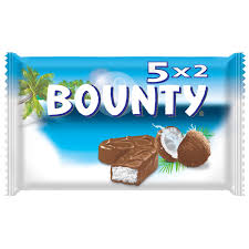 Barres Chocolatees Minis Bounty Les 5 Sachets De 2 285 G A Prix Carrefour