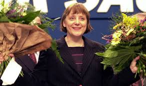 It is time today for me to start a new chapter, merkel told. The Moment A Young Angela Merkel Shot To The World Stage 18 Years Ago Politics News Express Co Uk