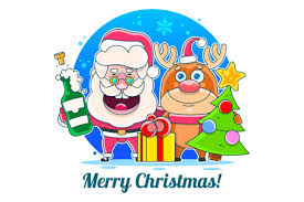 Download Vector Illustration Merry Christmas Graphic By Jaroslavbrilew Creative Fabrica SVG Cut Files