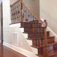 Flat black, satin black, gray/black, antique bronze, oil rubbed copper, oil rubbed bronze. Master Fabrication Wrought Iron Staircase Design Center Residential Stair Design