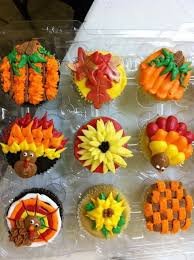 Mortime 72 pcs thanksgiving cupcake toppers, thanksgiving themed turkey pumpkin wreath harvest day autumn cupcake decorations for thanksgiving party. Thanksgiving Cupcakes Party Ideas Creative Ads And More