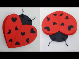 See more ideas about valentine box, valentine day boxes, valentine. Diy Ladybug Valentines Day Craft Ideas For Kids School Project Ideas For Kids Valentine S Day Card Youtube