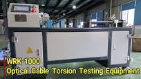 #opticalfibercable #torsion Optical cable torsion testing equipment