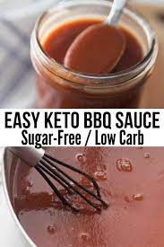 Homemade Low Carb Sugar Free Bbq Sauce Keto Friendly Recipe Low Carb Bbq Sauce Keto Bbq Sauce Keto Sauces