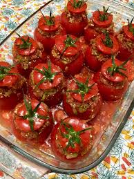 Tomates Farcies Bonnes Comme La Bas Dit Tomates Farcies Tomates Alimentation