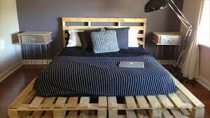 King size pallet bed frame diy. Pallet Bed Ideas On A Budget Youtube