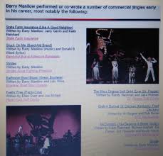 Barry Manilow Commercial Jingles Barry Manilow State Farm Insurance Band Aid
