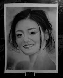 Rest in Paradise Barbie Hsu (Drawn using charcoal and graphite