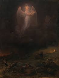 Angel On The Battlefield 1000museums Art Emanuel Leutze Fine Art