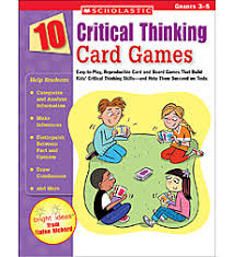 Brain games can be fun and beneficial for adults! 10 Critical Thinking Card Games By Elaine Richard