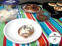 Prepare 1 teaspoon of cinnamon. Cinnamon Roll Pancakes