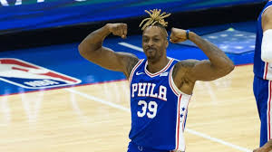 Dwight howard's first season in philadelphia has been a success thus far. L3jztnswivsjhm