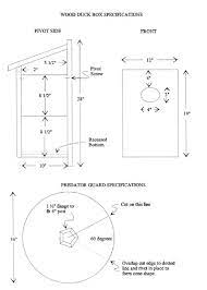 22 free diy duck house plans with detailed instructions. Scdnr Wood Duck Box Construction