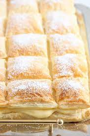Cremeschnitte Recipe Recipe Puff Pastry Recipes Dessert Pastries Recipes Dessert Puff Pastry Desserts