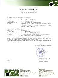 Adapun nama anggota tim yang. Surat Permohonan Perjalanan Dinas Doc