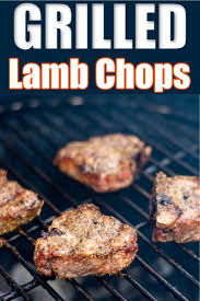 Grilled Lamb Chops With A Fine Herb Rub For Dinner Tonight Recipe In 2020 Lamb Chops Grilled Lamb Grilled Lamb Chops
