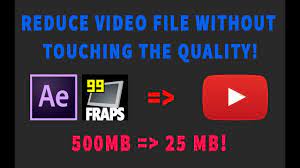 How To Reduce Fraps Video Size - Youtube