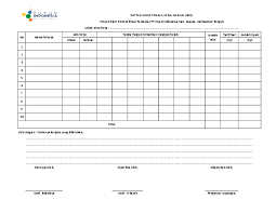 Absensi (daftar hadir) kepala desa dan perangkat desa adalah daftar yang menerangkan kehadiran atau ketidakhadiran kepala desa dan perangkat desa. Xls Form Absensi Hok Ari Andriani Academia Edu