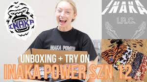 INAKA POWER SZN 12 TRY ON HAUL - YouTube