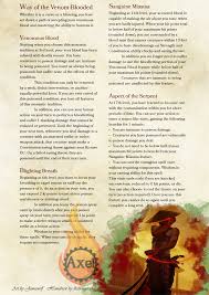 Way Of The Venom Blooded Monk Dnd Home Brewing Dnd Classes