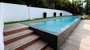 le piscine hors sol en bois 50 modeles archzine fr piscine et jardin modele de piscine piscine hors sol
