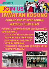 Assistant supervisor / supervisor (tesco selayang) gaji ditawarkan: Kerja Kosong At Watsons Posts Facebook