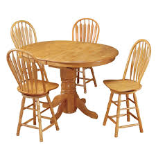 The table is the center of focus in your dining room. Pedestal Butterfly Leaf Pub Table Set W Swivel Barstools 5 Piece Sunset Trading
