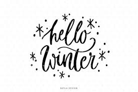 Download Free Svg Hello Winter Svg Hand Lettered Quote Free Svg Files Cut For Silhouette And More