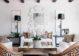Elegant large wall decor ideas for living room. The Five Hottest Ways To Use Leopard Print