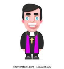 444 Priest Collar Icon Stock Vectors and Vector Art