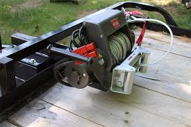 If your trailer has a railing, the best way to mount a winch on the trailer is on the railing with the receiver hitch mount like the image shown below. Best Way To Mount Install A Winch On A Trailer