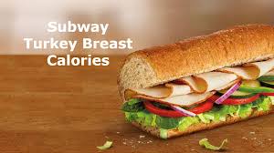 subway turkey t calories