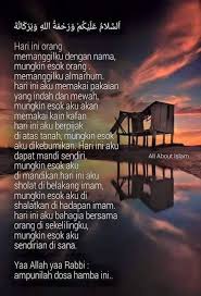 Jangan aku terus ya yah dari sana ? Ummi Adriana Muhasabah Diri 1