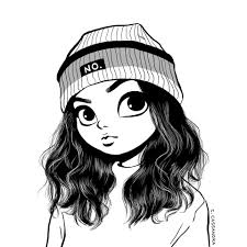 cartoon girl