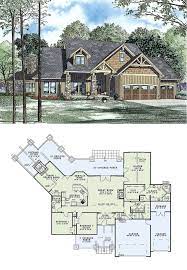 Craftsman Style House Plan 4 Beds 3 Baths 3345 Sq Ft Plan 17 2443 Craftsman House Plans House Plans Craftsman Style House Plans