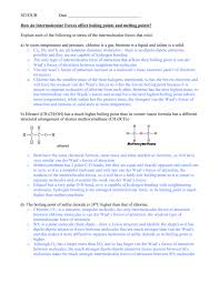 Polarity and intermolecular forces vocabulary: What Kind Of Intermolecular Forces Are Present In Sih4