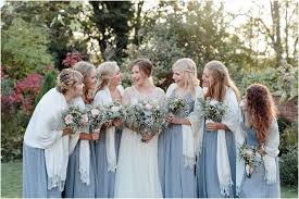 Dusty Blue Wedding In 2020 Fall Bridesmaid Dresses Dusky Blue Wedding Wedding Bridesmaid Dresses