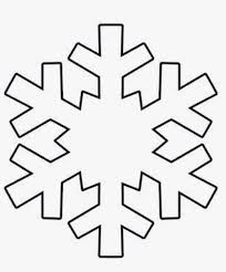 Schneeflocken Vorlage