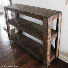 Super Easy Diy Wooden Entryway Console Table Entryway Console Table Diy Console Table Wooden Diy