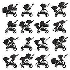 Amazon Com Baby Jogger City Select Double Stroller Baby Stroller With 16 Ways To Ride Included Second Seat Quick Fold Stroller Jet Baby
